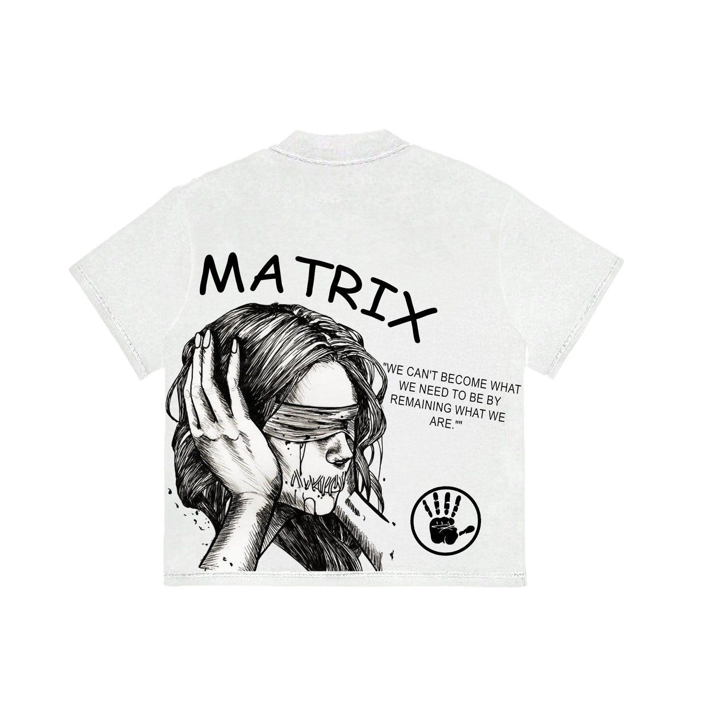 Matrix White Tee